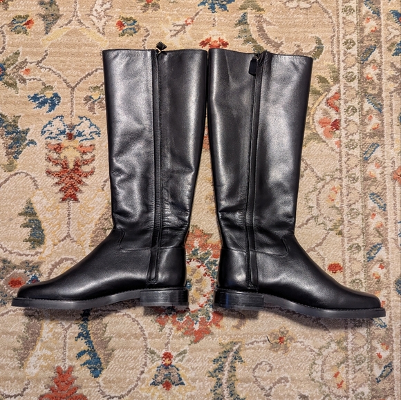 Stuart Weitzman Square Toe Riding Boot - Picture 5 of 15